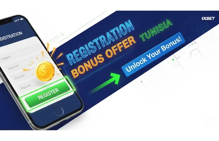 How to Register on 1xBet in Tunisia
