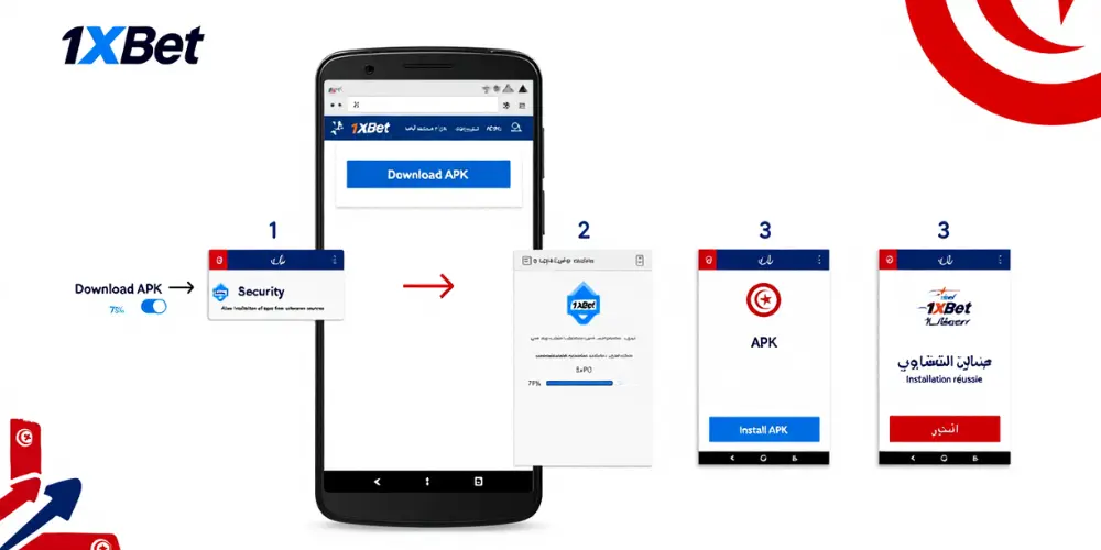 Step-by-Step Guide to Download 1xBet APK Tunisia for Android