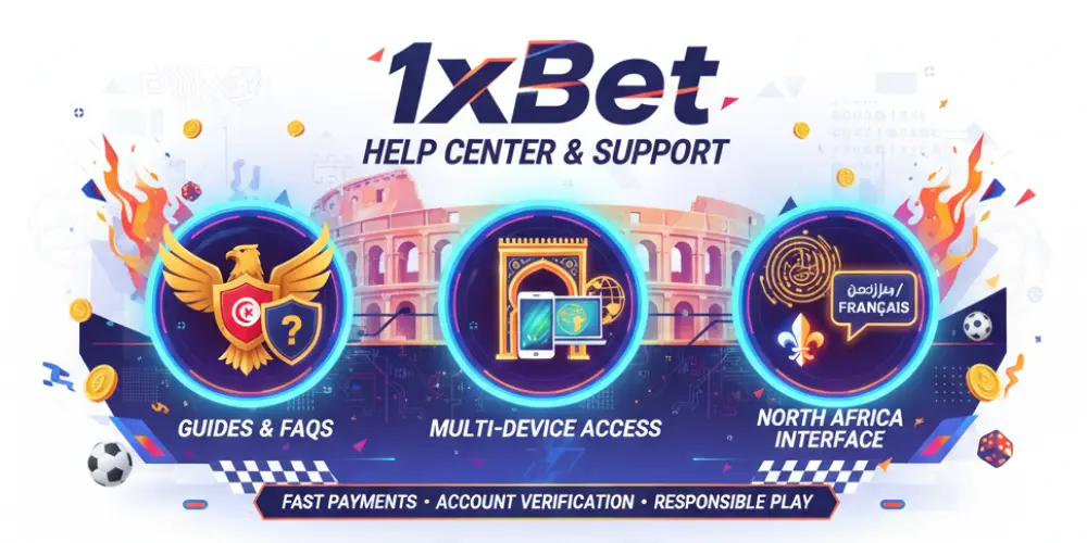 مركز مساعدة 1xBet ودعم وسائل التواصل الاجتماعي 1xBet — توجيه المحتوى
