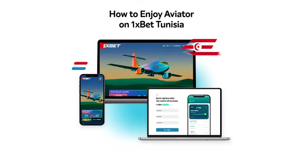 Comment profiter d'Aviator sur 1xBet en Tunisie