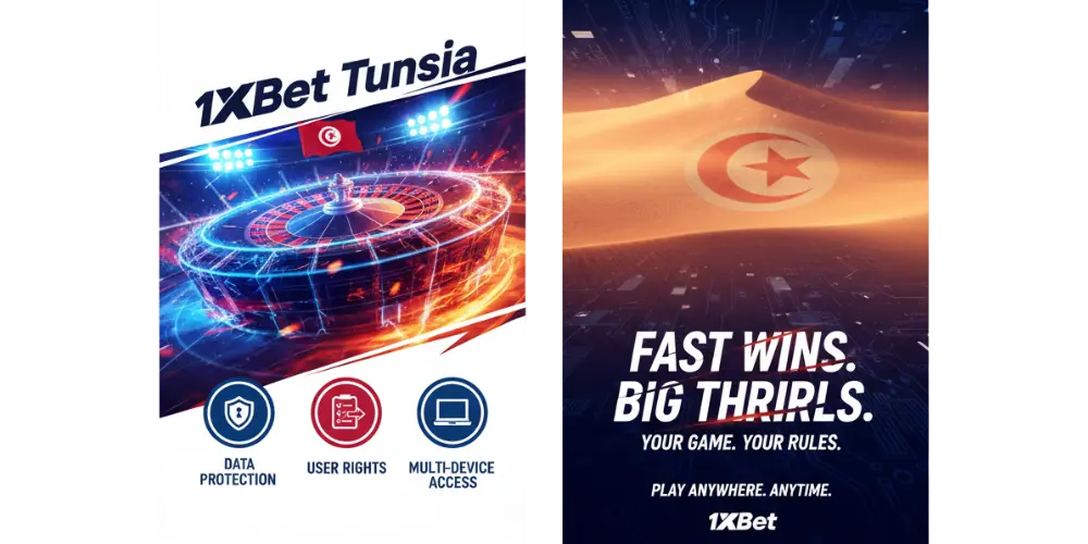ضمان حماية البيانات وحقوق المستخدم بموجب 1xBet في تونس