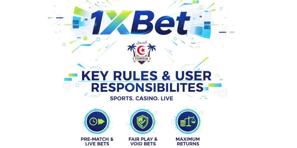 Key Rules and User Responsibilities under 1xBet Terms in Tunisia