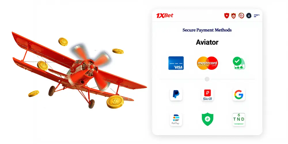 Méthodes de paiement sécurisées pour Aviator sur 1xBet en Tunisie