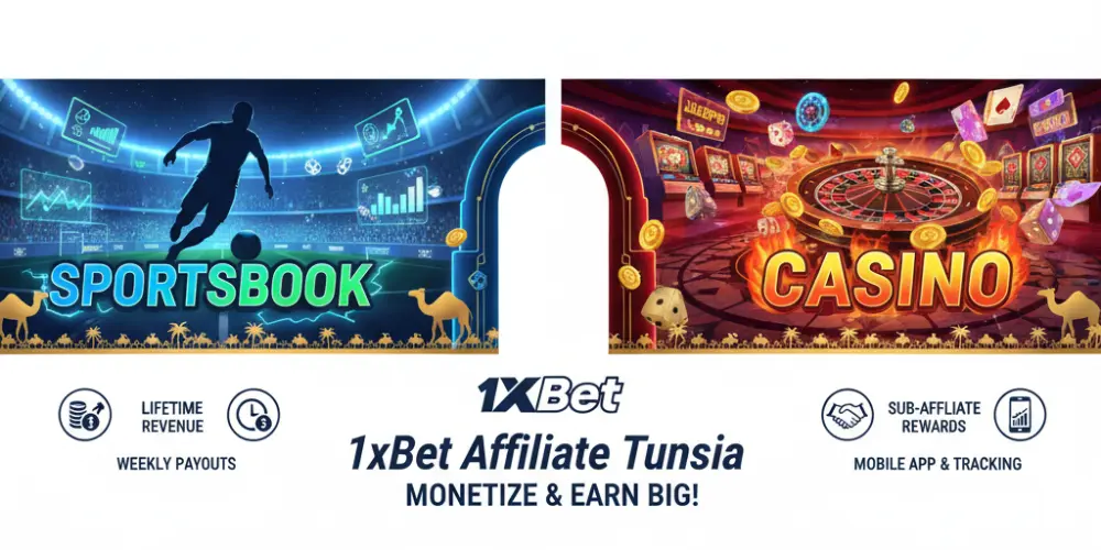 Comprendre le programme d'affiliation 1xBet en Tunisie