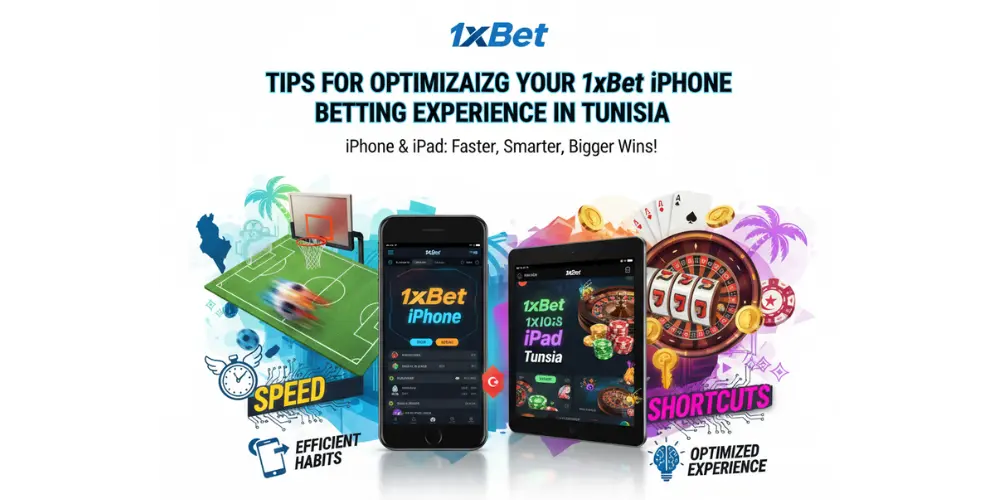 Conseils pour optimiser votre expérience de paris 1xBet sur iPhone en Tunisie