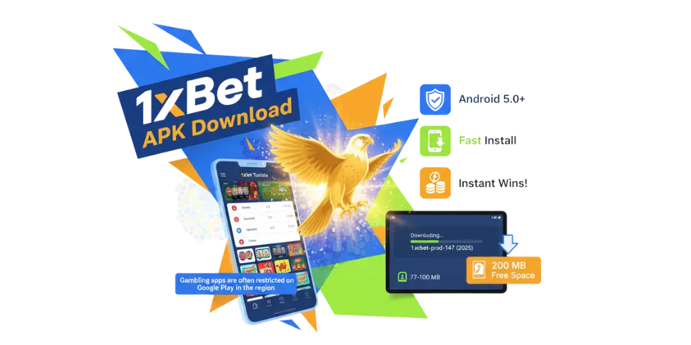 1xBet APK Download and Installation Guide for Android in Tunisia