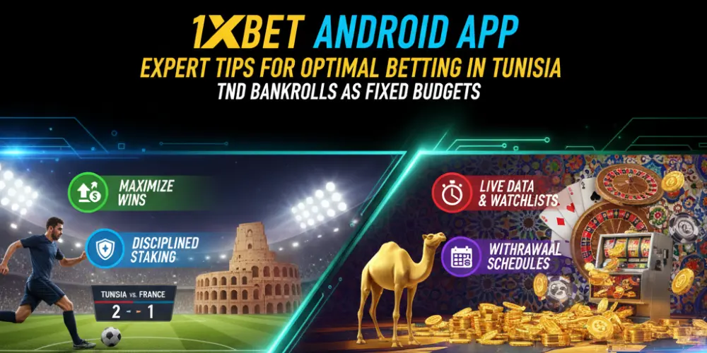 Expert Tips for Optimal Betting with 1xBet Android App in Tunisia